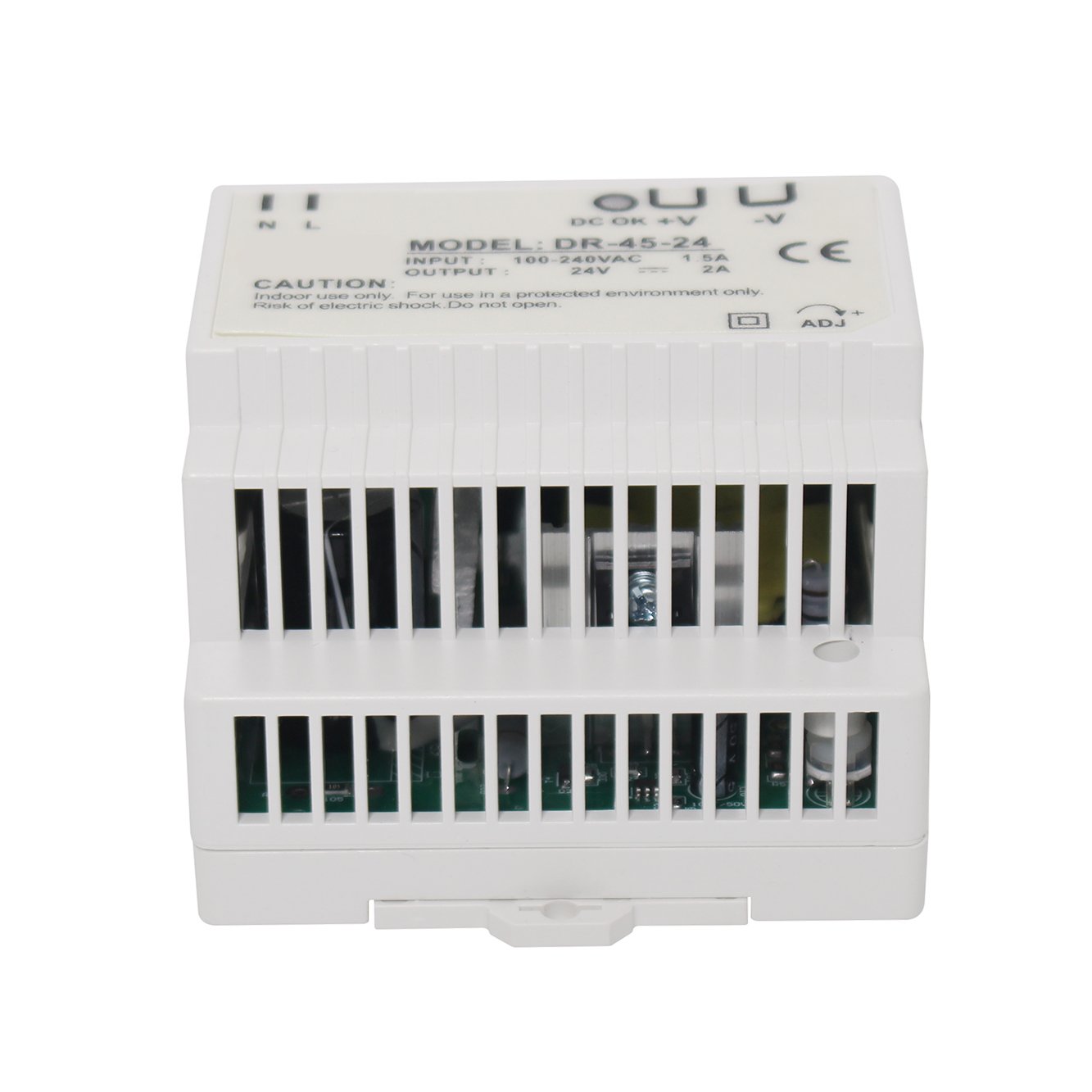Din Rail DR-45W power supply Plastic appearance - Image 4