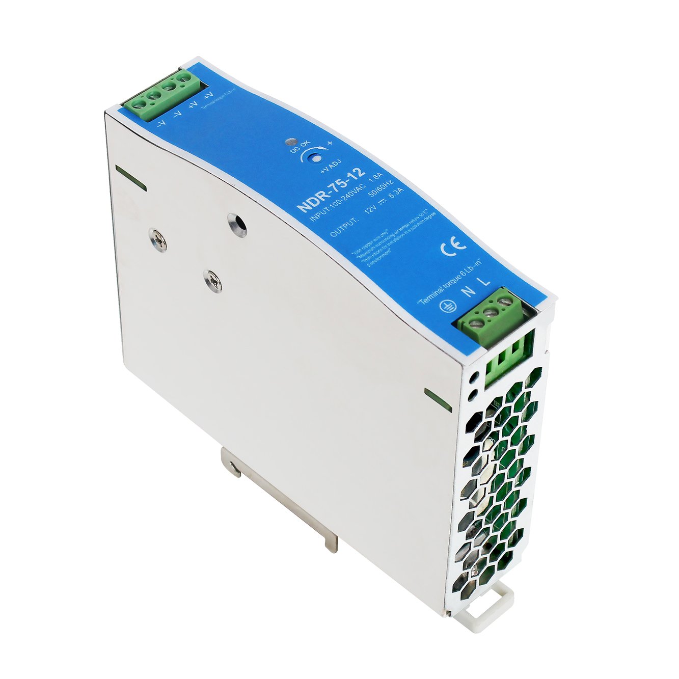 Metal Case Din Rail NDR-75W power supply - Image 2
