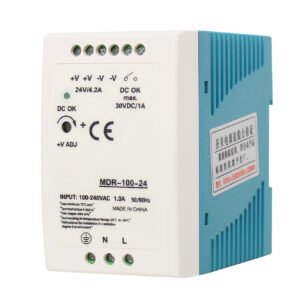 Plastic Case Din Rail MDR-100W power supply