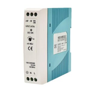 Plastic Case Din Rail MDR-20W power supply