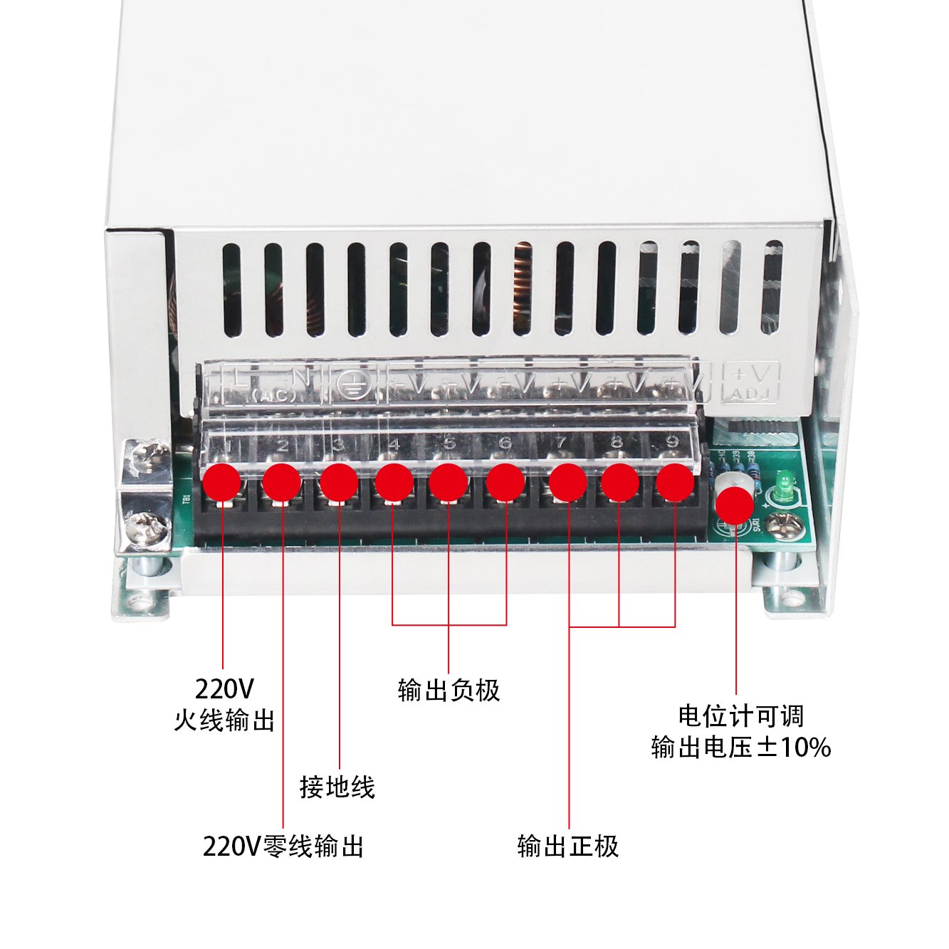 S-500W ACDC switching power supply 21A-42A - Image 3