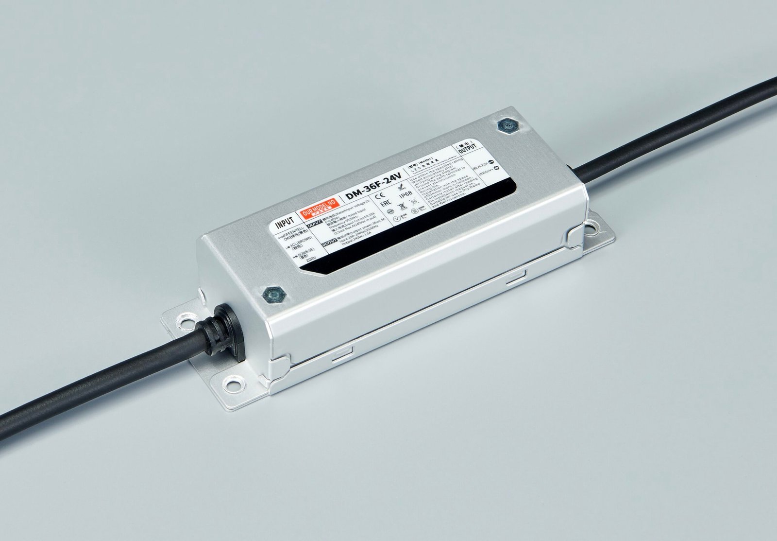 Waterproof IP67 LPV-36W outdoor power supply