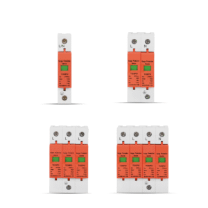 Best Industrial Surge Protector T2 2P 3P 4P 60kA 220V 500V 1000V AC/DC SPD Surge Protection Device